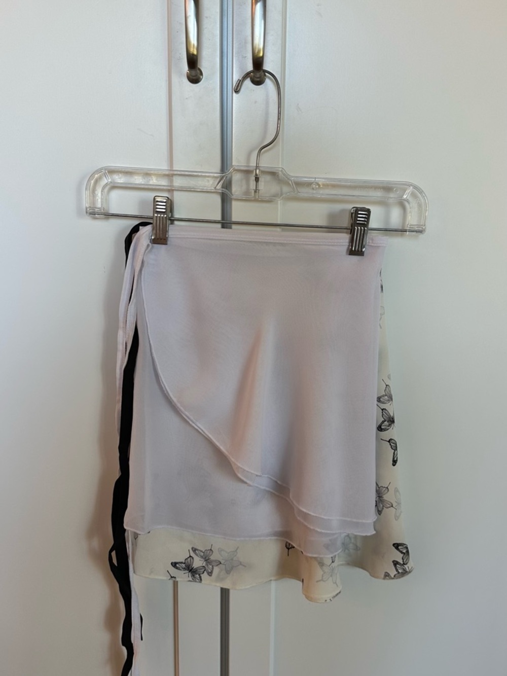 White Ballet Wrap Skirt